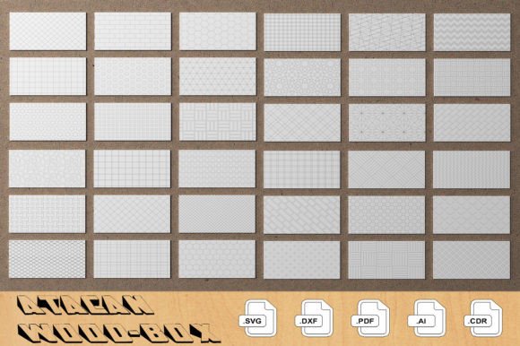Download Geometric Laser Pattern Design SET 303 - Laser pattern Collection