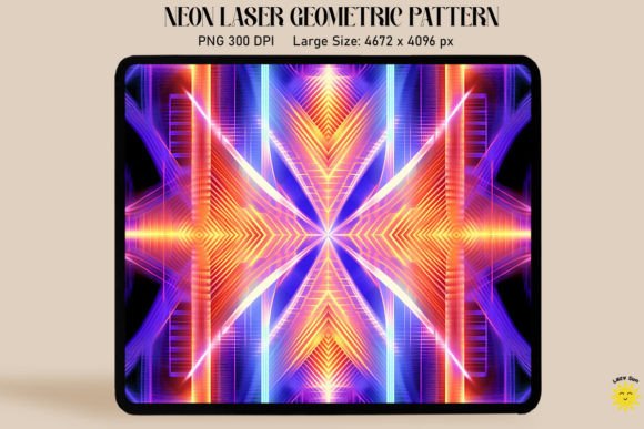 Download Neon Vibrant Colorful Laser Pattern - Laser pattern Collection