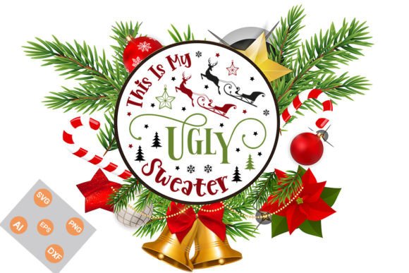 Download This is My Ugly Sweater SVG Design - Ugly sweater svg Collection