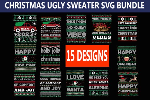 Download Christmas Ugly Sweater Svg Bundle, - Ugly sweater svg Collection
