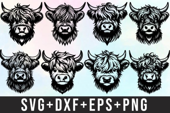 Download Highland Cow Svg Bundle - Cow svg bundle Collection